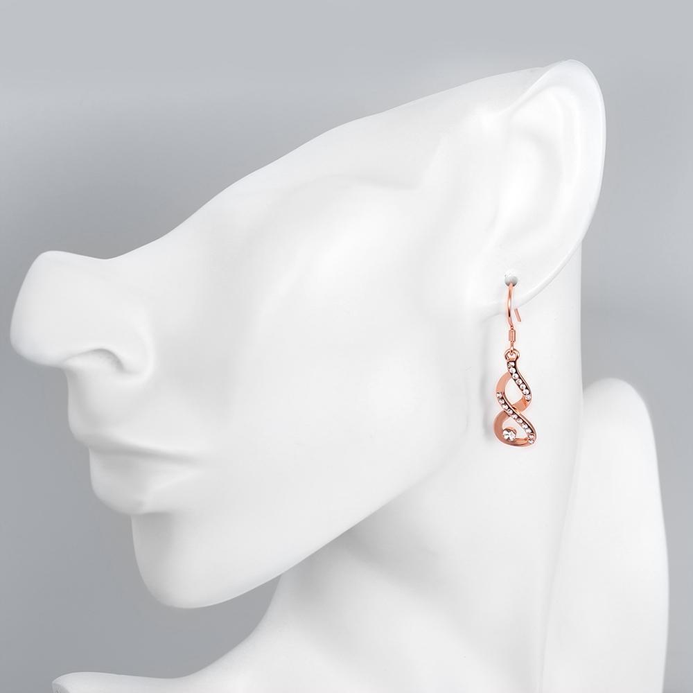 Dangling Infinity Earrings Made with Swarovski Elements, Earring, Riakoob Jewelry, Riakoob Jewelry jewelryjewelry deals, swarovski crystal jewelry, groupon jewelry,, jewelry for mom,