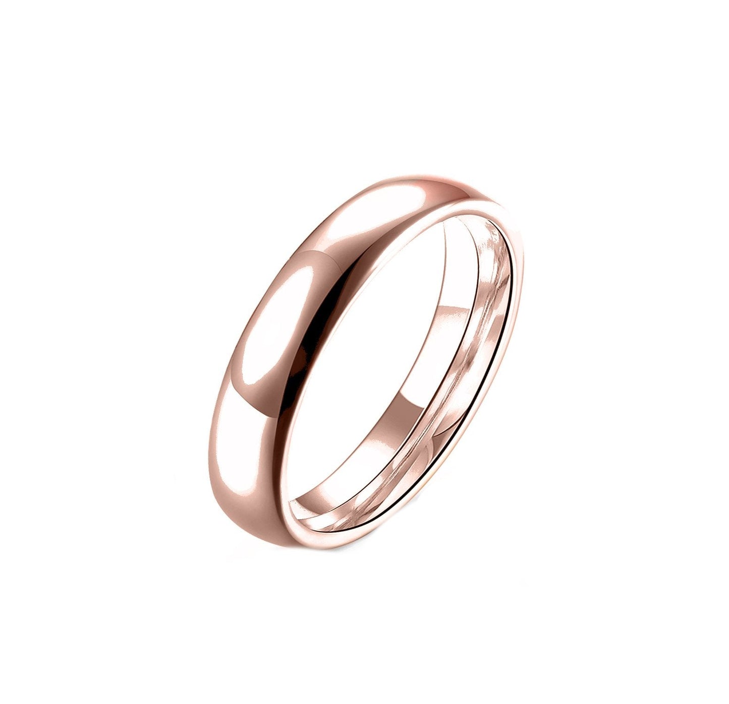 Stainless Steel Comfort Fit Unisex Band Ring - Riakoob Jewelry www.goldennycjewelry.com fashion jewelry for women