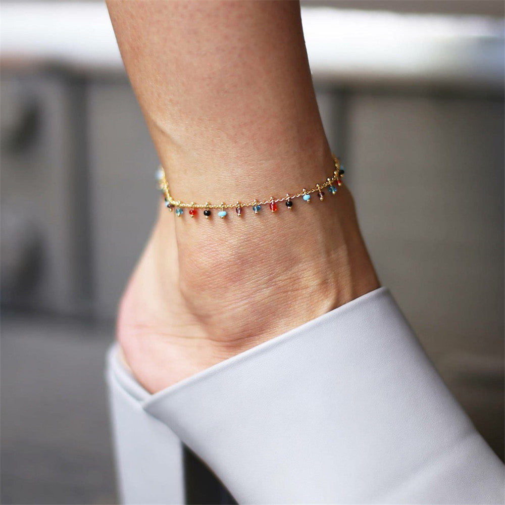 Women's Summer Anklet in Goldtone 18+ Styles Available to Chose From
