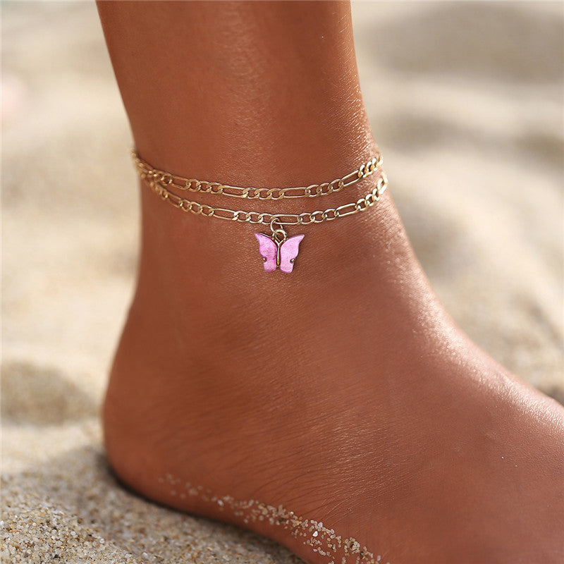 Women's Summer Anklet in Goldtone 18+ Styles Available to Chose From