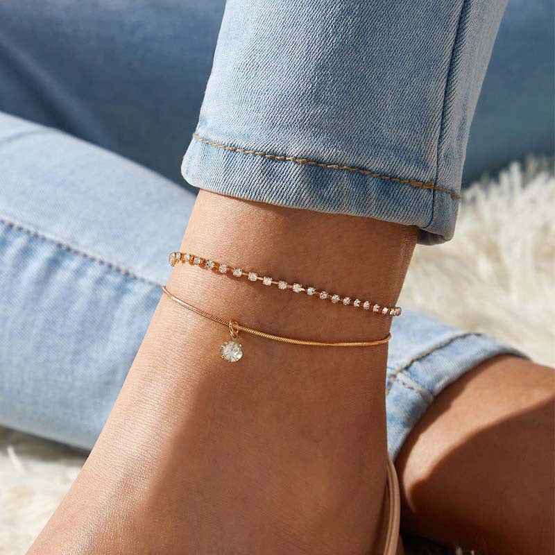Women's Summer Anklet in Goldtone 18+ Styles Available to Chose From