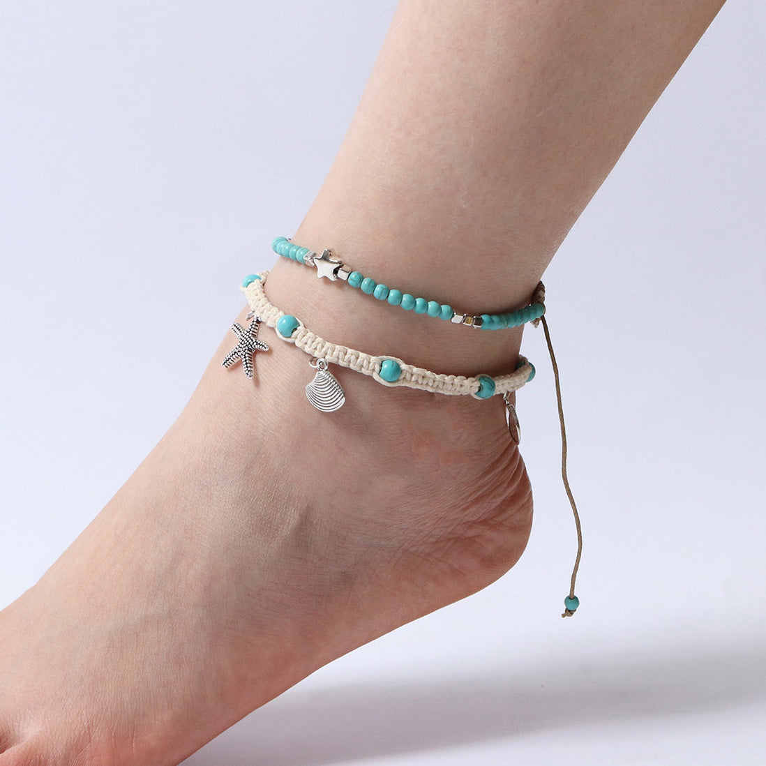 Women's Summer Anklet in Goldtone 18+ Styles Available to Chose From