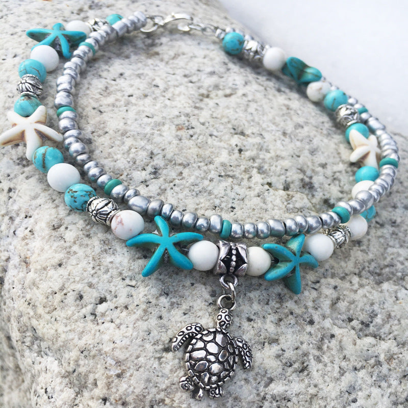 Women's Summer Anklet in Goldtone 18+ Styles Available to Chose From