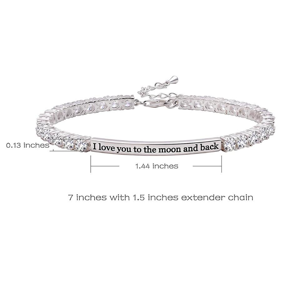 I Love you to the Moon & Back Elements Bracelet