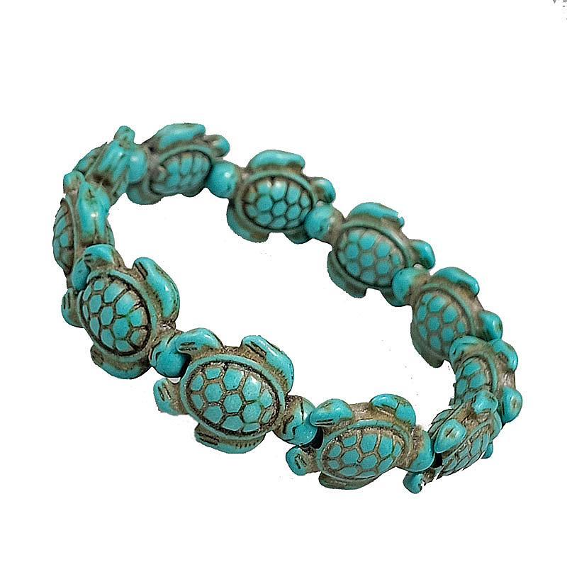 Save the Turtles Stretch Bracelet - 2 Colors ITALY Design