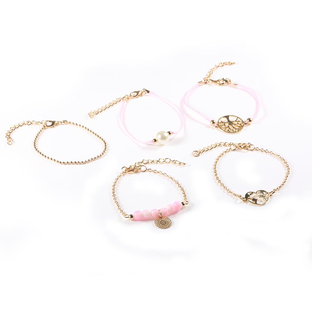 Women of The World Unite 5 Piece Bracelet Set ITALY Design