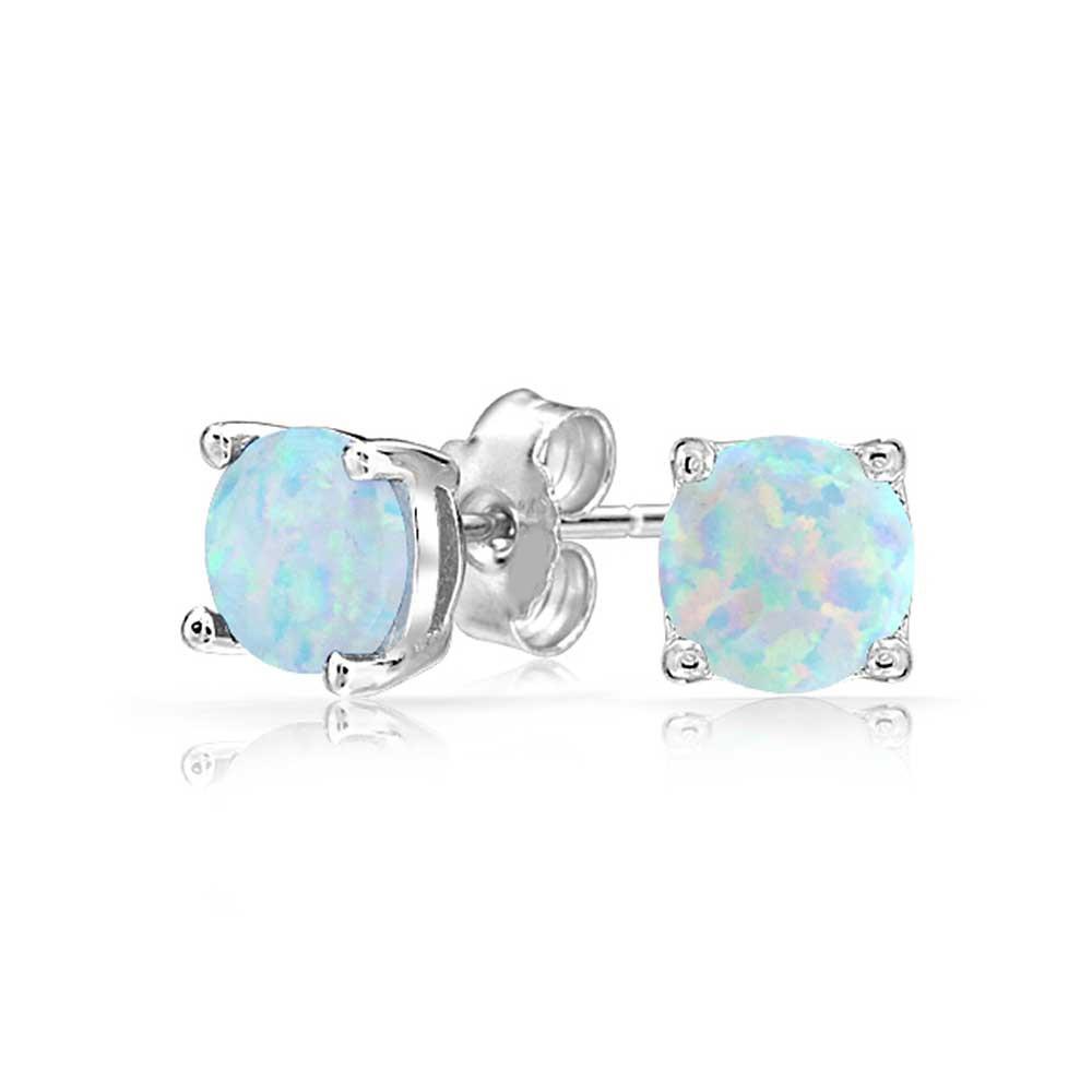 1.55 CTTW Oceanic Opal Classic Studs in Goldtone Tone (Multiple Options), , Riakoob Jewelry, Riakoob Jewelry jewelryjewelry deals, swarovski crystal jewelry, groupon jewelry,, jewelry for mom,