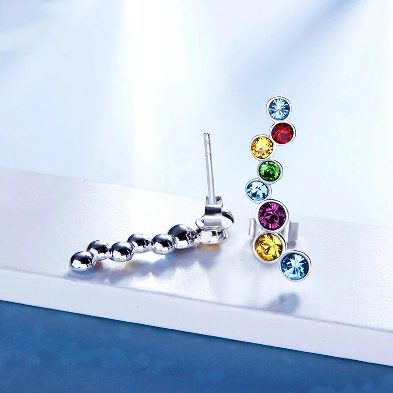 Rainbow Bubble Stud ITALY Design