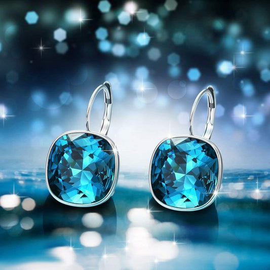 0.55 CT Mini Bella Leverback Earring - 4 Options Available ITALY Design