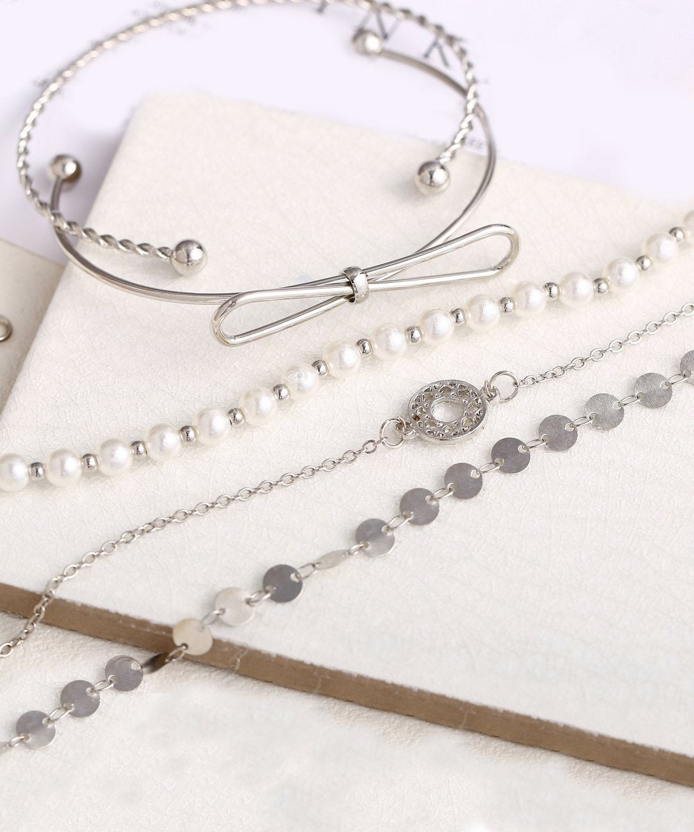 Silvertone Bracelet in Silvertone ITALY Design