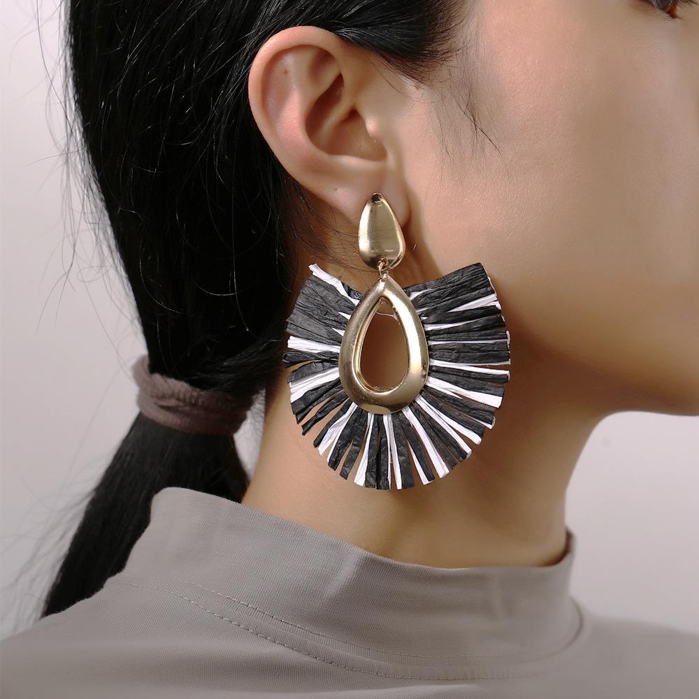 Fringe Drop Earring Goldtone Earring in Goldtone ITALY Design