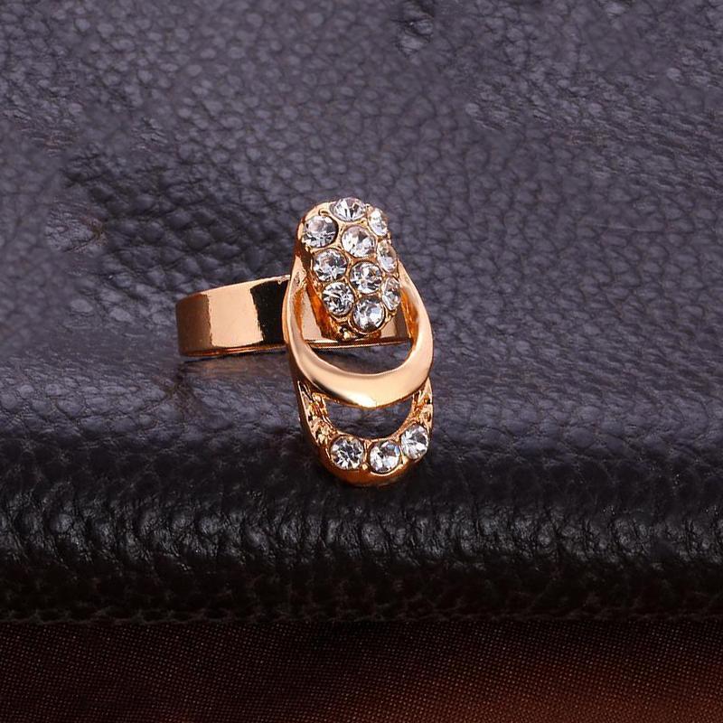 4 Piece Royal Jewelry Set With Gemstone Crystals Goldtone Set