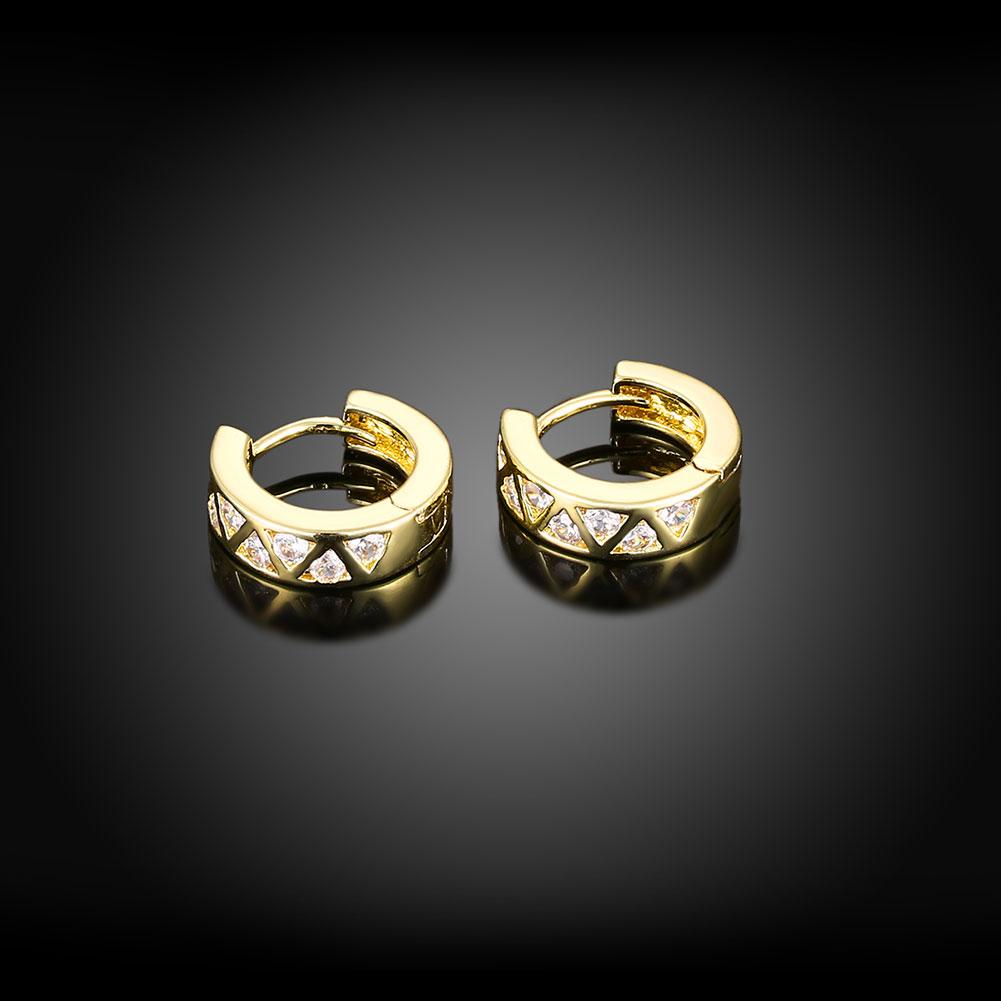 Solitaire Elements Mini Clip On Earrings