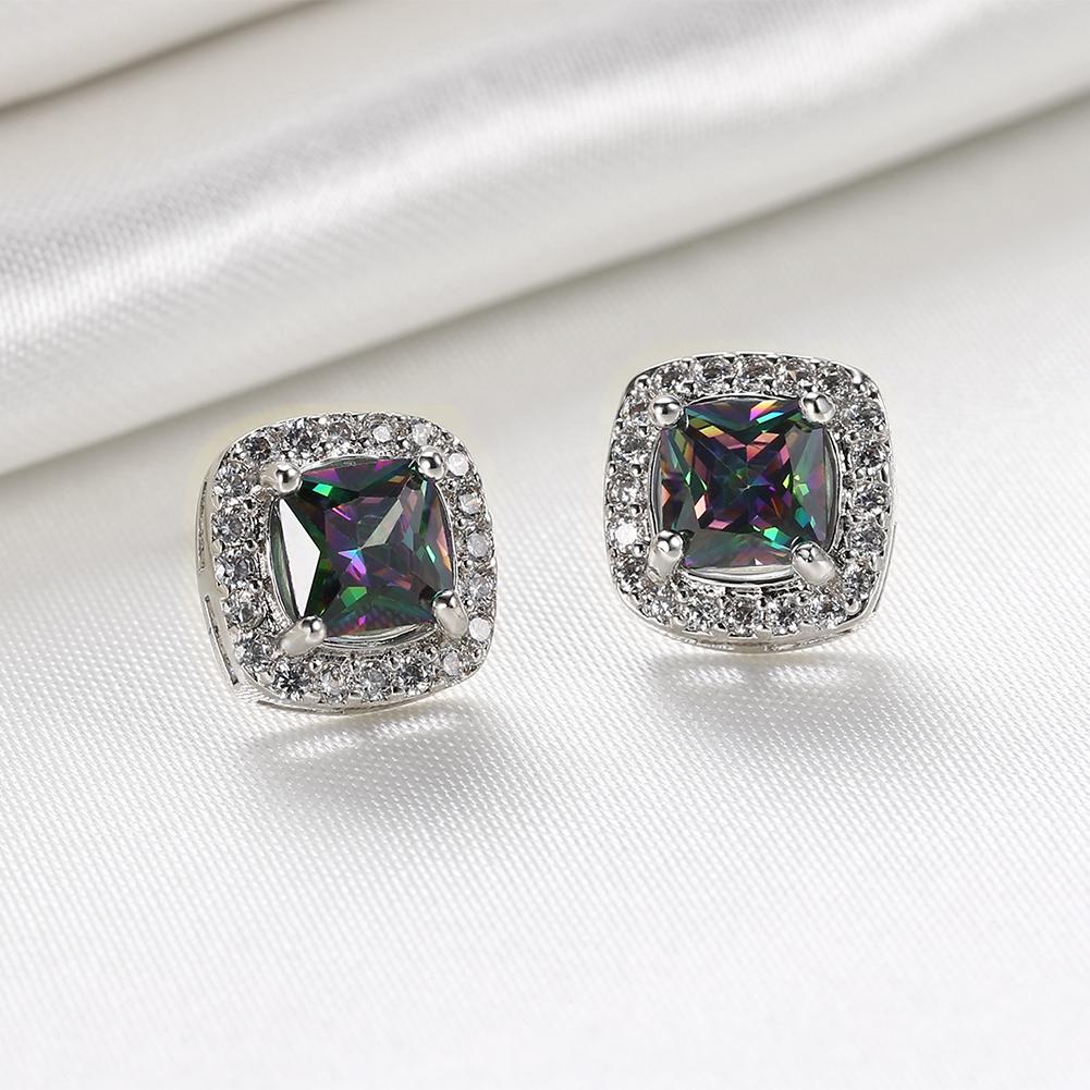 Elements Mystic Topaz Stud Earrings