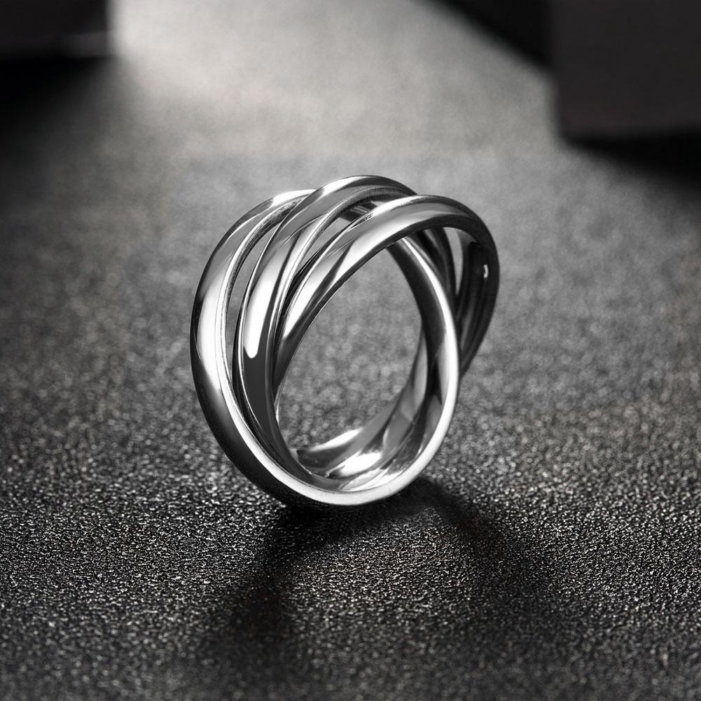 Silvertone Bands Stainless Steel Rolling Ring, Rings, Riakoob Jewelry, Riakoob Jewelry jewelryjewelry deals, swarovski crystal jewelry, groupon jewelry,, jewelry for mom,