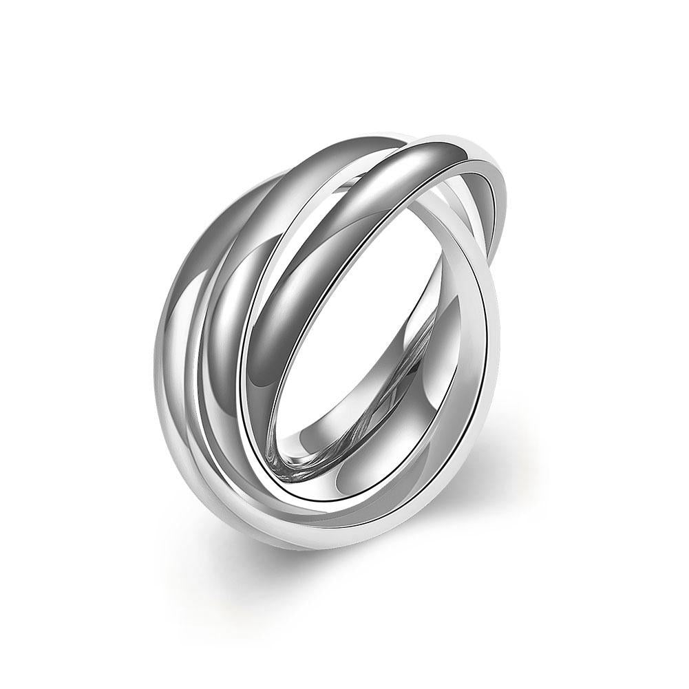 Silvertone Bands Stainless Steel Rolling Ring, Rings, Riakoob Jewelry, Riakoob Jewelry jewelryjewelry deals, swarovski crystal jewelry, groupon jewelry,, jewelry for mom,