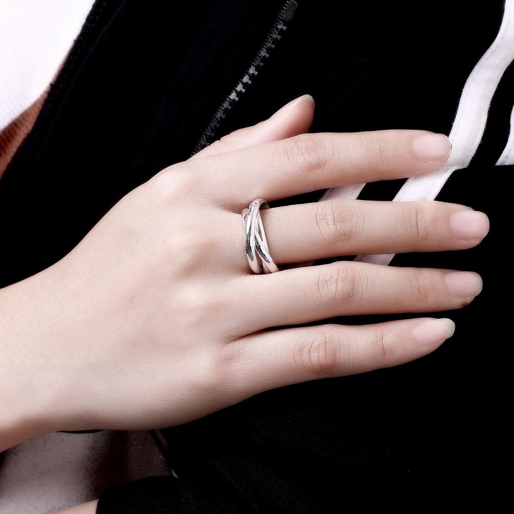 Silvertone Bands Stainless Steel Rolling Ring, Rings, Riakoob Jewelry, Riakoob Jewelry jewelryjewelry deals, swarovski crystal jewelry, groupon jewelry,, jewelry for mom,