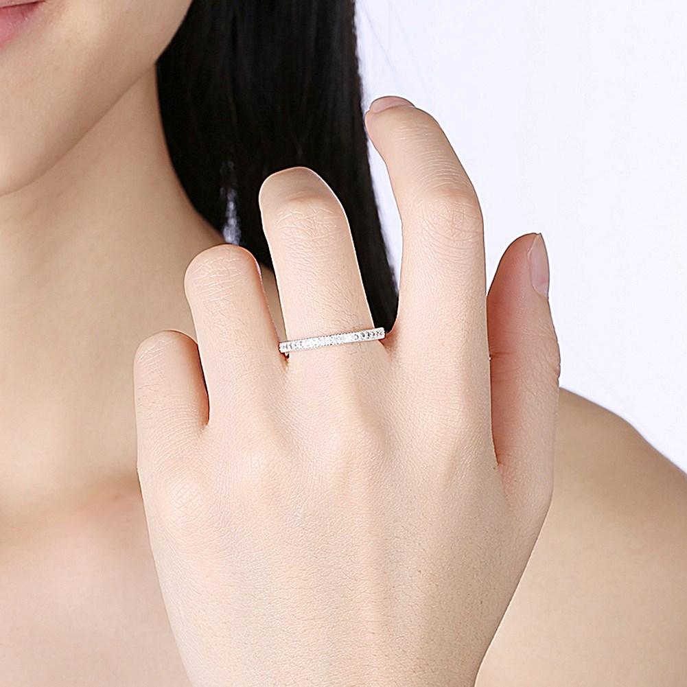 3mm Swarovski Crystal Band Ring 2 Colors Available, Rings, Riakoob Jewelry, Riakoob Jewelry jewelryjewelry deals, swarovski crystal jewelry, groupon jewelry,, jewelry for mom,