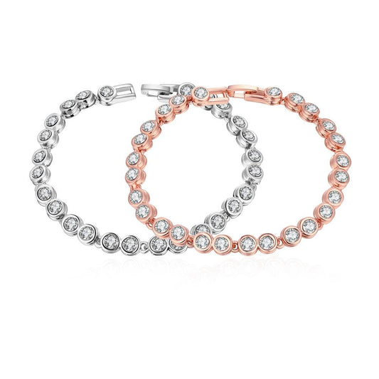 3.00CT TENNIS BRACELET  Silvertone WITH SWAROVSKI CRYSTAL, Bracelets, Riakoob Jewelry, Riakoob Jewelry  jewelryjewelry deals, swarovski crystal jewelry, groupon jewelry,, jewelry for mom, 