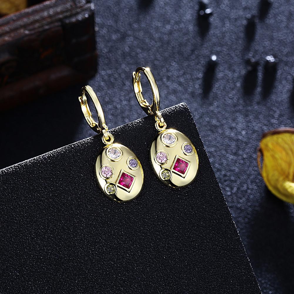 Four Stone Swarovski Elements Drop Earrings, Earring, Riakoob Jewelry, Riakoob Jewelry  jewelryjewelry deals, swarovski crystal jewelry, groupon jewelry,, jewelry for mom, 