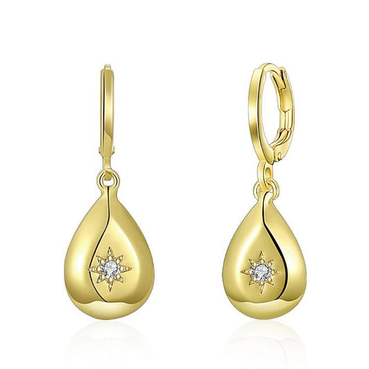 Teardrop  Elements Drop Earrings