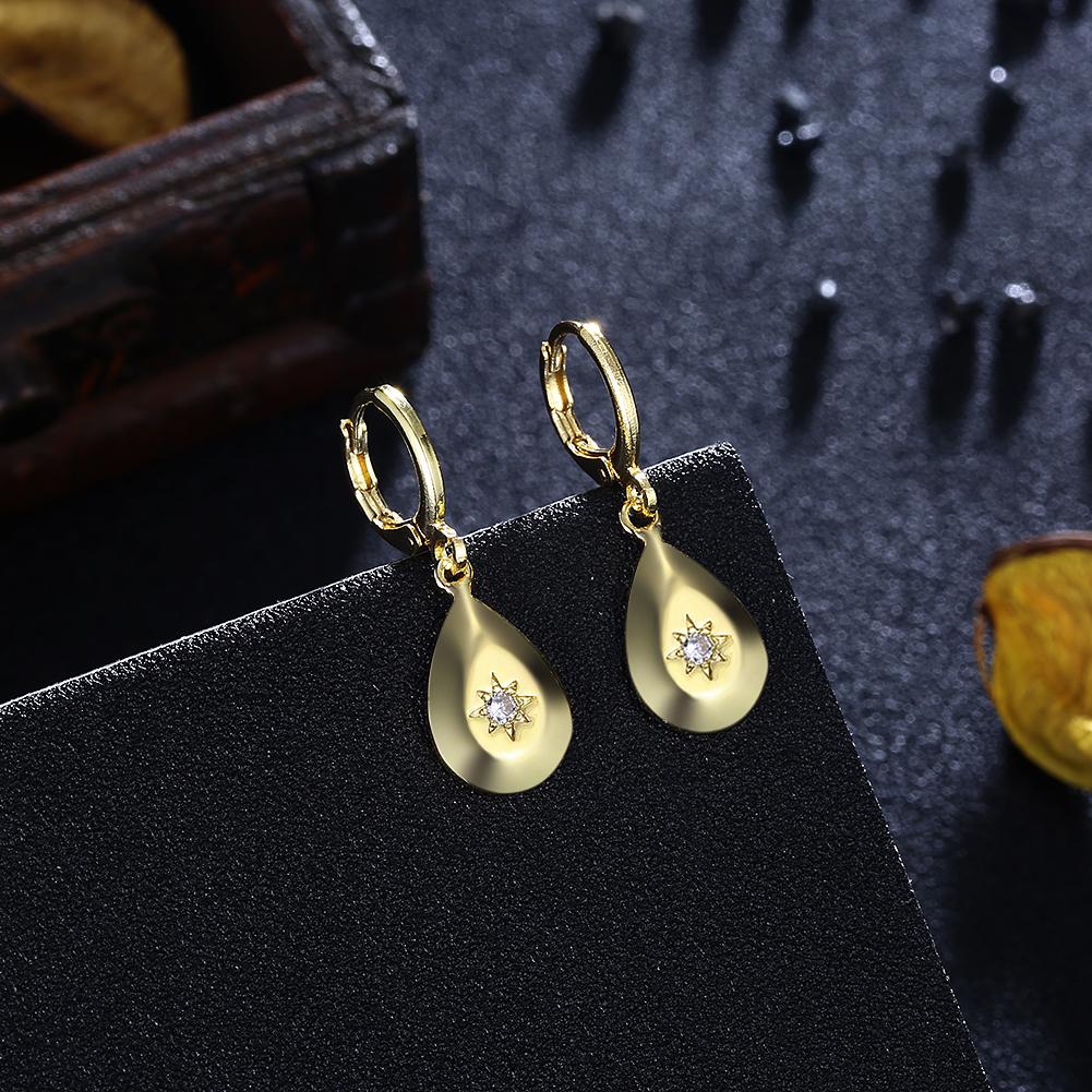 Teardrop  Elements Drop Earrings