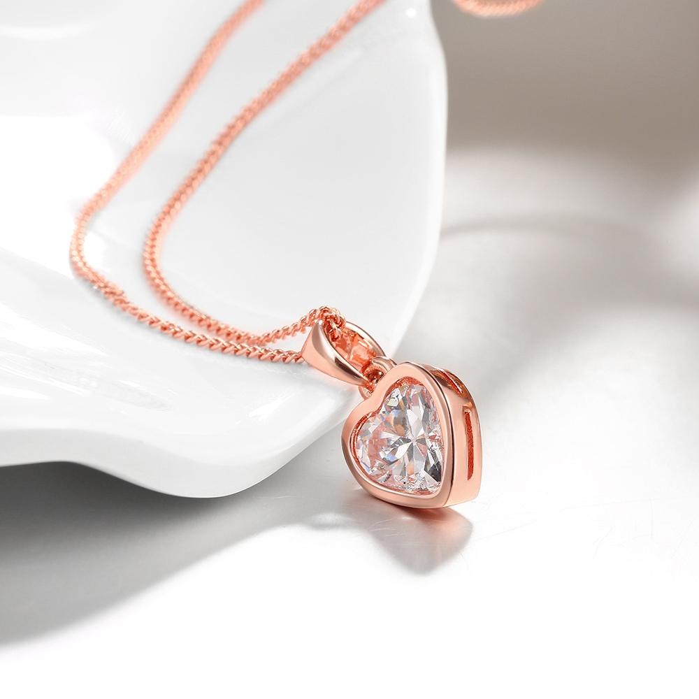 Classic Heart Shaped Swarovski Elements Necklace, Necklaces, Riakoob Jewelry, Riakoob Jewelry  jewelryjewelry deals, swarovski crystal jewelry, groupon jewelry,, jewelry for mom, 