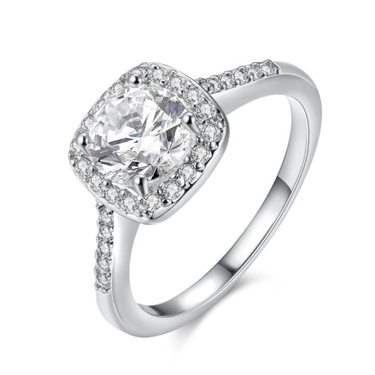 Luminous Vintage 2 Carat Ring - Riakoob Jewelry www.goldennycjewelry.com fashion jewelry for women