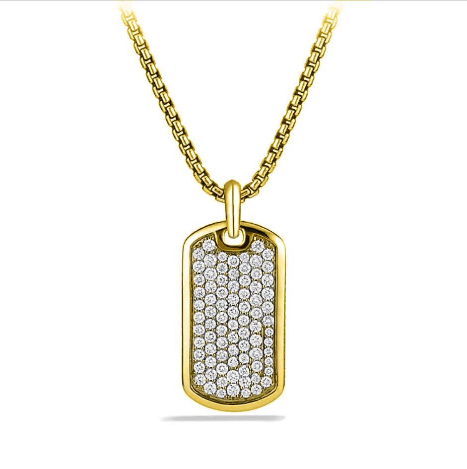 Father's Day! Stainless Steel Micro-Pav'e Crystal Setting Necklace - Five Options, , Riakoob Jewelry, Riakoob Jewelry  jewelryjewelry deals, swarovski crystal jewelry, groupon jewelry,, jewelry for mom, 