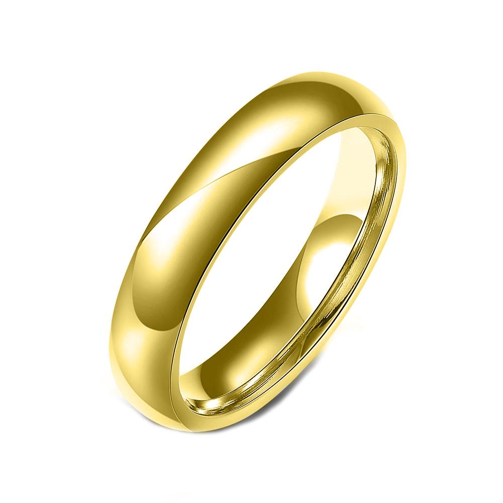 Stainless Steel Comfort Fit Unisex Band Ring - Riakoob Jewelry www.goldennycjewelry.com fashion jewelry for women