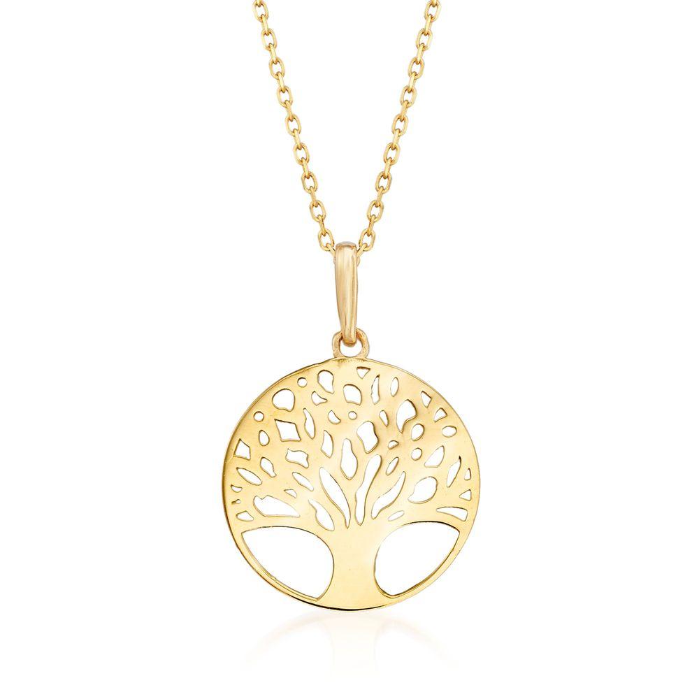 Classic Mother of Tree of Life Necklace in Goldtone, Necklace, Riakoob Jewelry, Riakoob Jewelry  jewelryjewelry deals, swarovski crystal jewelry, groupon jewelry,, jewelry for mom, 