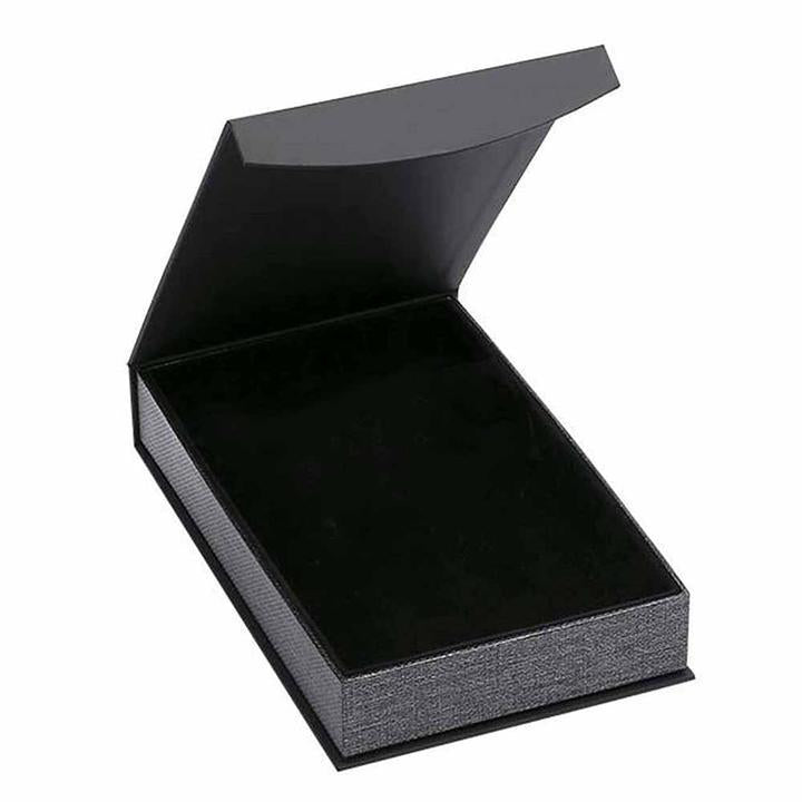 Pave Halo Disc Necklace & Stud Earring With Luxe Crystals with Luxe Box - Silvertone ITALY Design