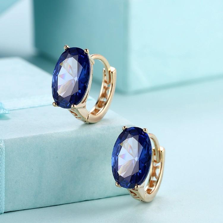 Created Sleek Huggie Earrings Set in Goldtone - Riakoob Jewelry www.goldennycjewelry.com fashion jewelry for women