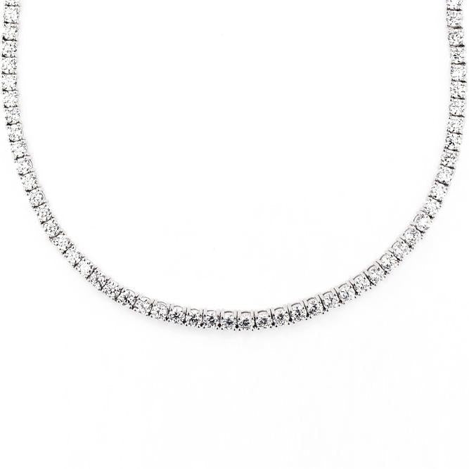 55 CTTW Swarovski Elements Tennis Necklace Set in Goldtone (Multiple Options), , Riakoob Jewelry, Riakoob Jewelry  jewelryjewelry deals, swarovski crystal jewelry, groupon jewelry,, jewelry for mom, 