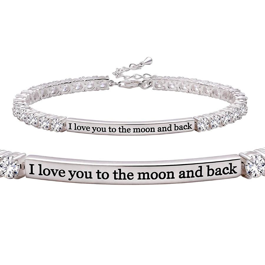 I Love you to the Moon & Back  Elements Bracelet