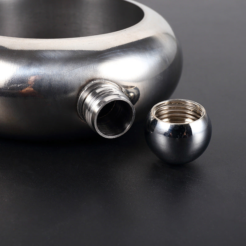 Stainless Steel Classic Unisex Hidden Flask Bangle