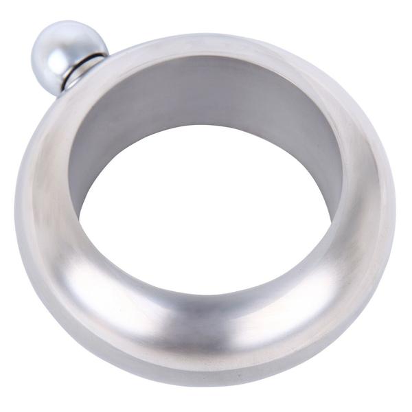 Stainless Steel Classic Unisex Hidden Flask Bangle