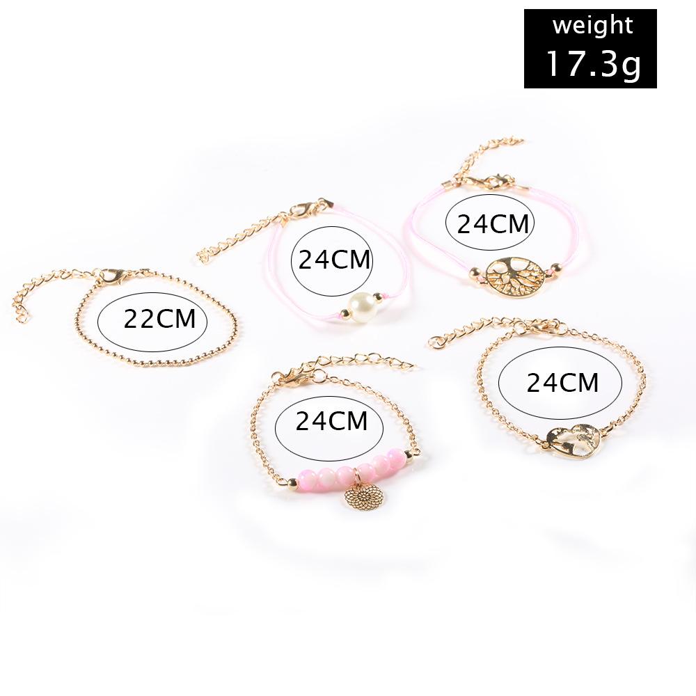 Women of The World Unite 5 Piece Bracelet Set ITALY Design