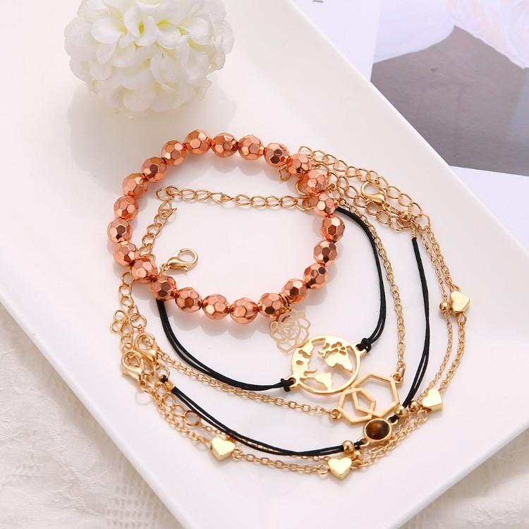 Chemist Around the World Rose Gold 6 Piece Set ITALY Design