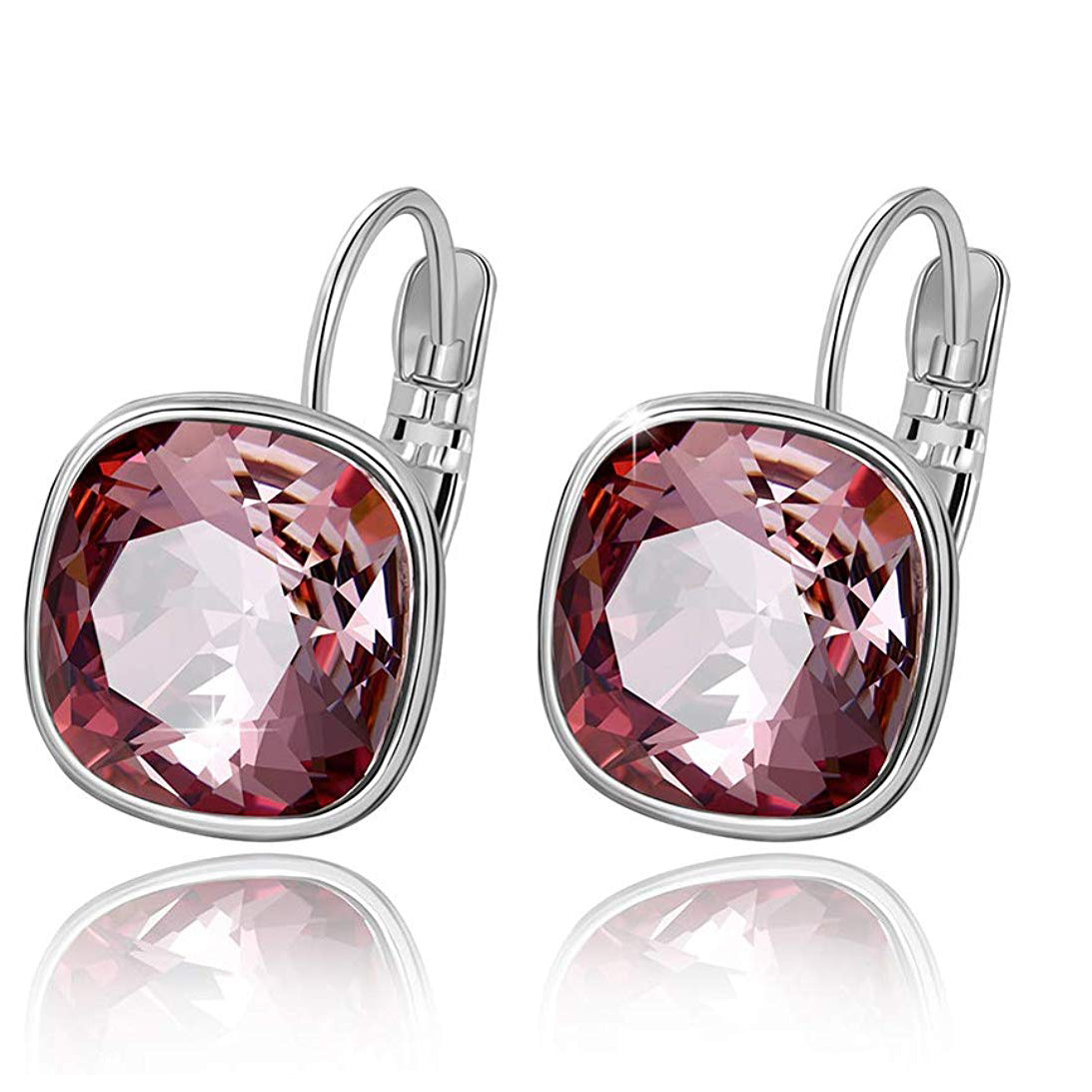 Серьги с застежкой-молнией Asscher Cut Elements