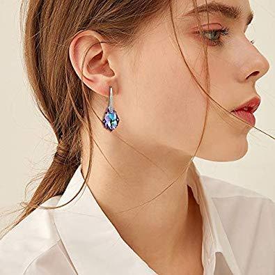 Baroque Drop Changing Color Drop Earring ITALY Design