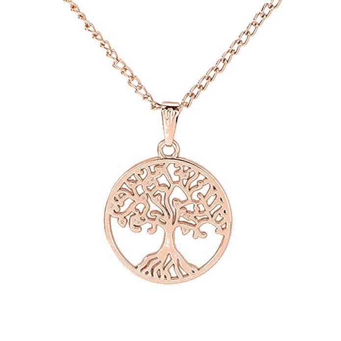 Classic Mother of Tree of Life Necklace in Goldtone ( 3 Options Available)