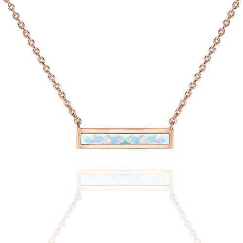 Bohemian Design Created Opal Bar Necklace in Goldtone - 2 Styles, , Riakoob Jewelry, Riakoob Jewelry  jewelryjewelry deals, swarovski crystal jewelry, groupon jewelry,, jewelry for mom, 