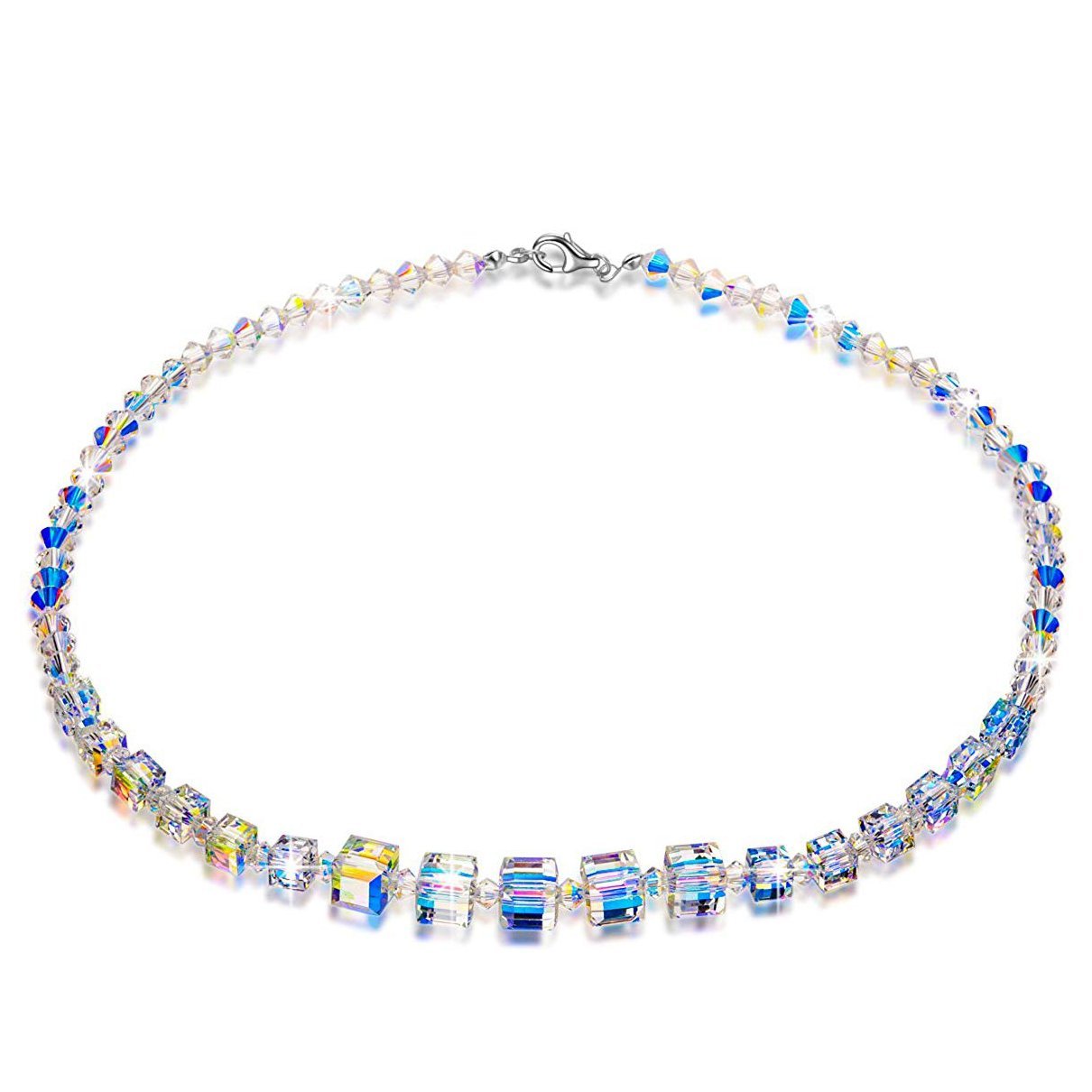 Aurora Borilles Square Enchanted Necklace ITALY Design