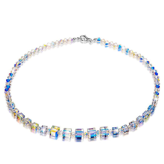 Aurora Borilles Square Enchanted Necklace ITALY Design