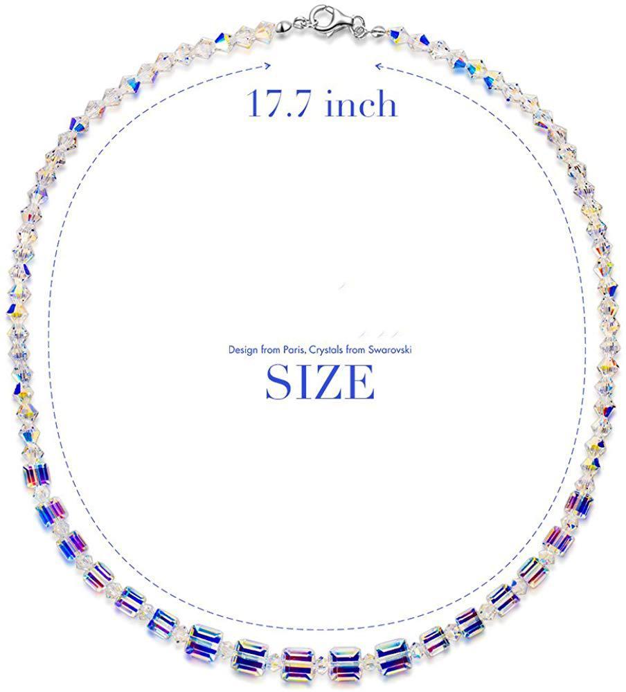 Aurora Borilles Square Enchanted Necklace ITALY Design