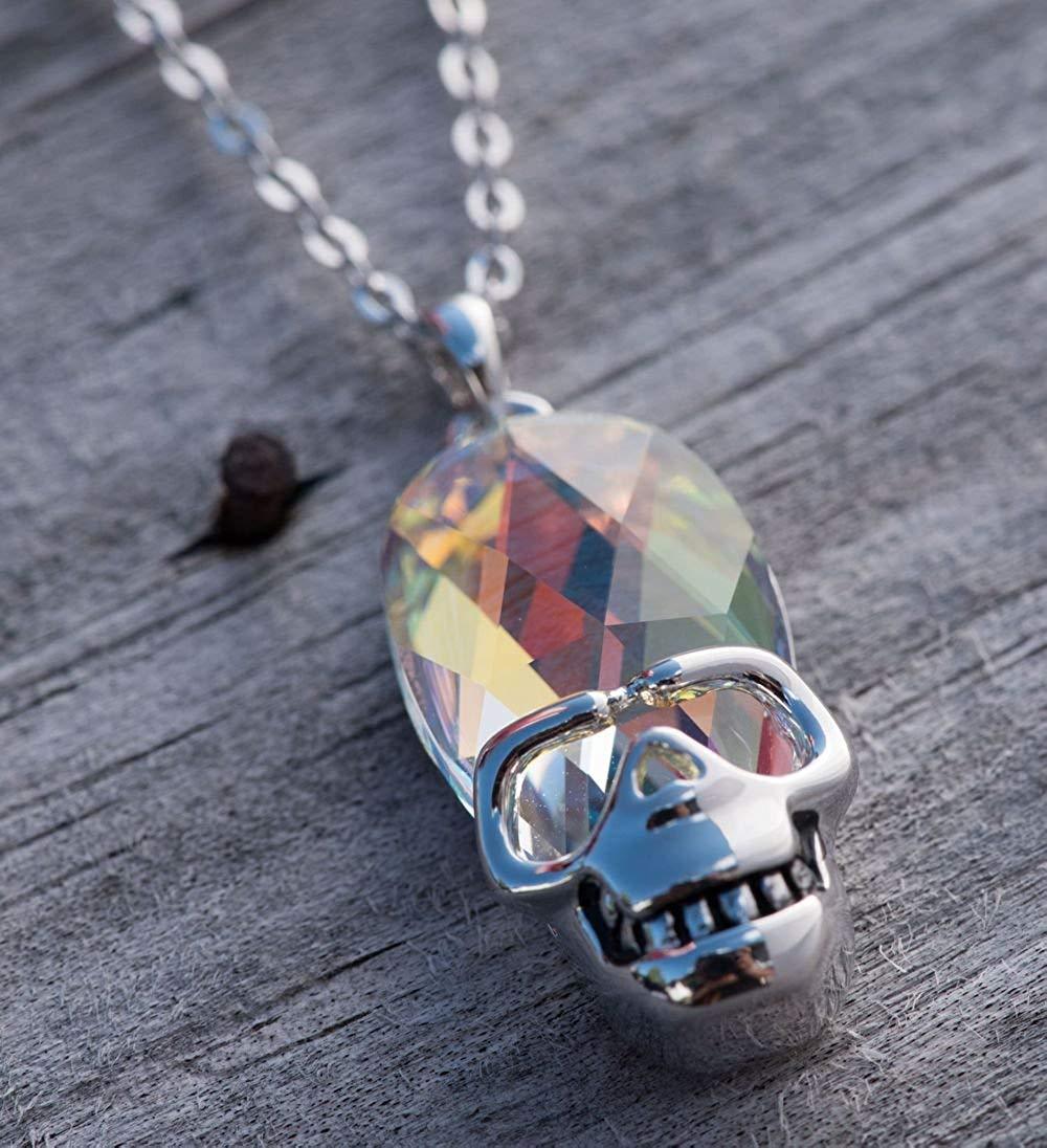 Aurora Borilles Skull Necklace ITALY Design