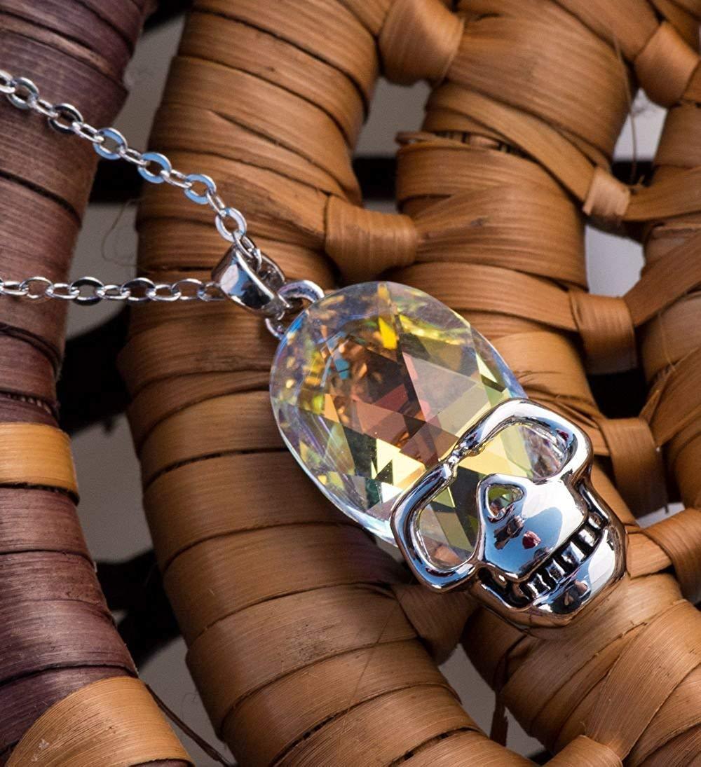 Aurora Borilles Skull Necklace ITALY Design