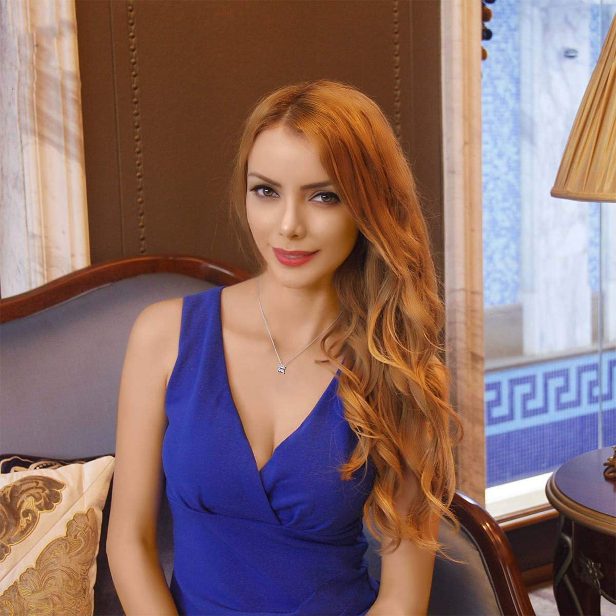 Princess Cut Created Diamond Asscher Cut Necklace