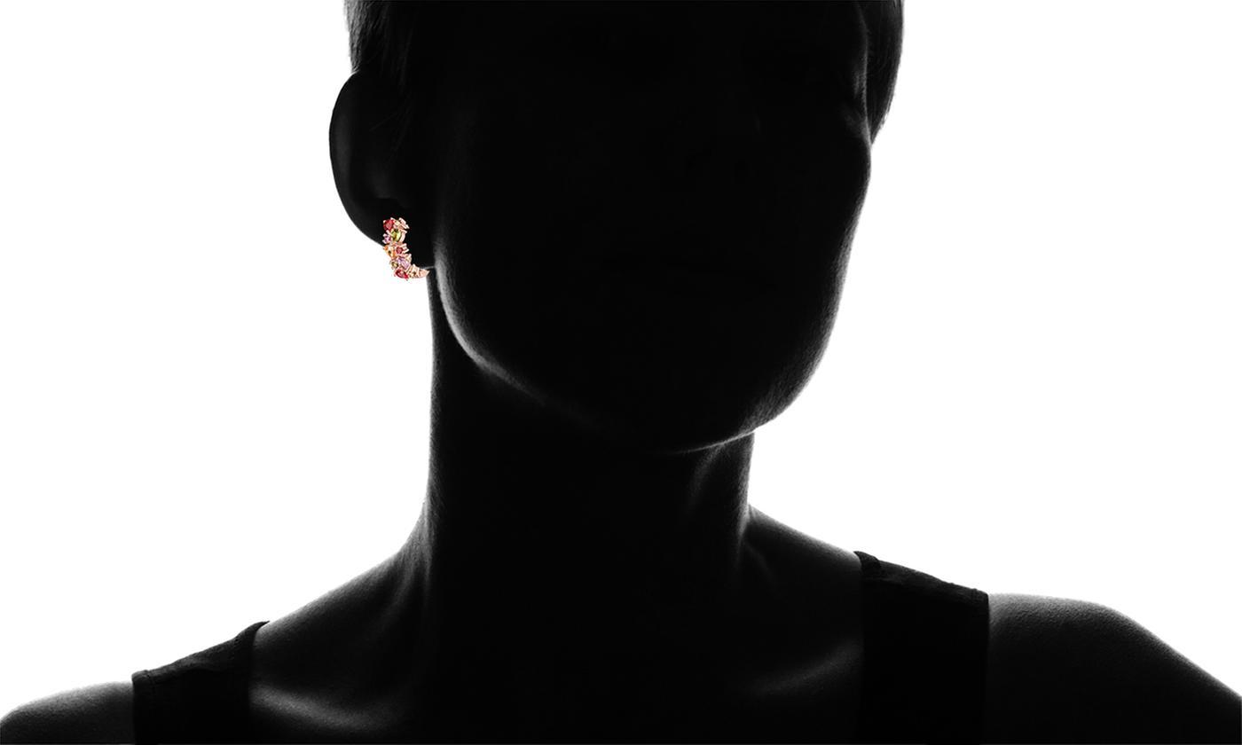 Mona Lisa Crystal Earrings Made with Luxe Elements ITALY Design